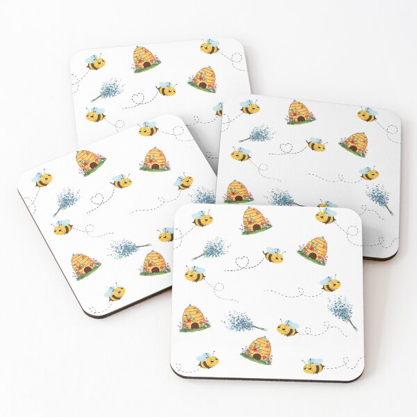Item preview, Cute Batch of Honey Bees designed and sold by HoneyBreezeCo.