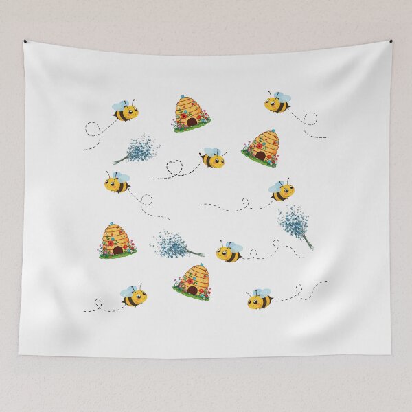 Item preview, Cute Batch of Honey Bees designed and sold by HoneyBreezeCo.
