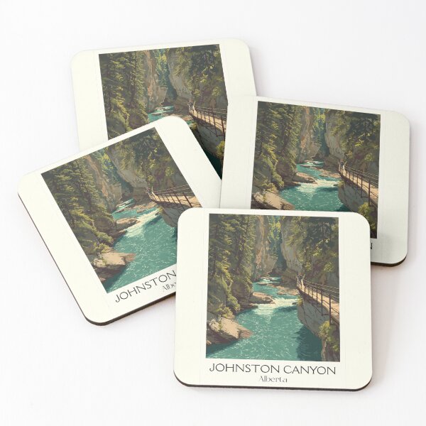 Item preview, Johnston Canyon Alberta | Banff National Park Hike Art designed and sold by TuncGK.
