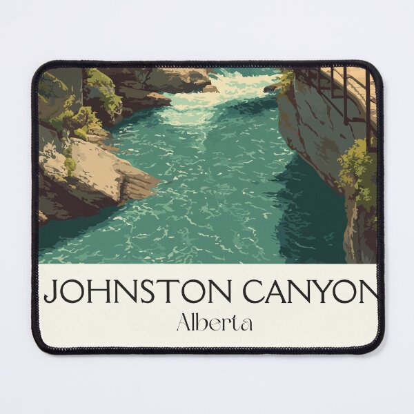 Item preview, Johnston Canyon Alberta | Banff National Park Hike Art designed and sold by TuncGK.