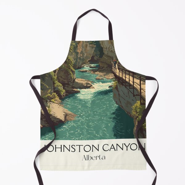 Item preview, Johnston Canyon Alberta | Banff National Park Hike Art designed and sold by TuncGK.