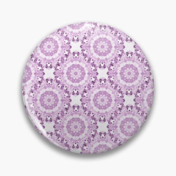 Item preview, Lace Floral Mandala Pattern in Pink designed and sold by Artistestella.