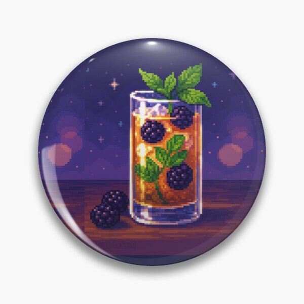 Item preview, Blackberry Mint Julep designed and sold by ShadyBanksArt.