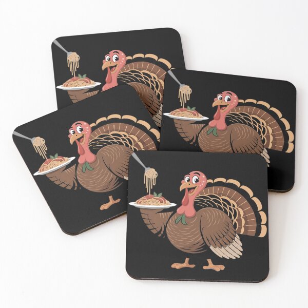 Item preview, Italian Turkey Serving Spaghetti Funny Foodie Design designed and sold by BeautifulEye.