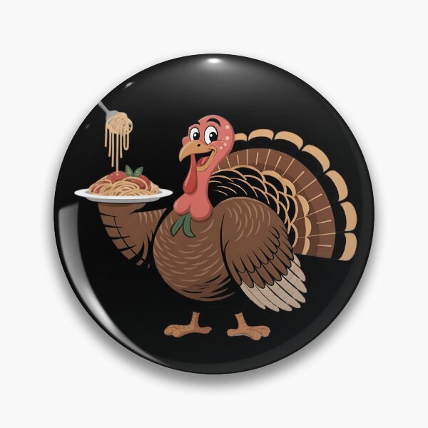 Item preview, Italian Turkey Serving Spaghetti Funny Foodie Design designed and sold by BeautifulEye.