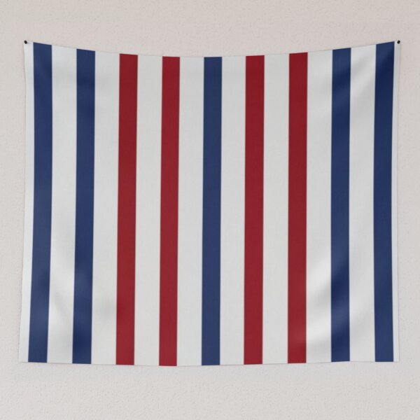 Item preview, logo picture, pattern fabric, simple print, elegance, vertical stripes white, black, red designed and sold by gulka8.