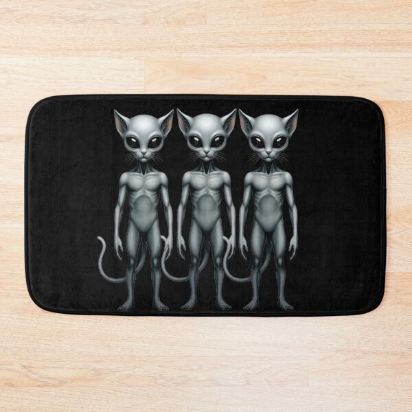 Item preview, THREE WISE CAT ALIEN designed and sold by Obinne.