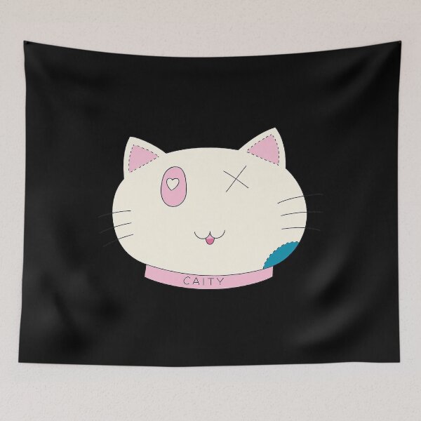 Item preview, Caity the Quirky Cat designed and sold by PixelberryPop.