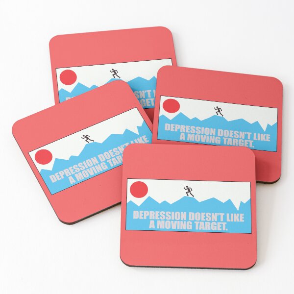 Item preview, Runner's Defiance Against Depression designed and sold by SweetLog.