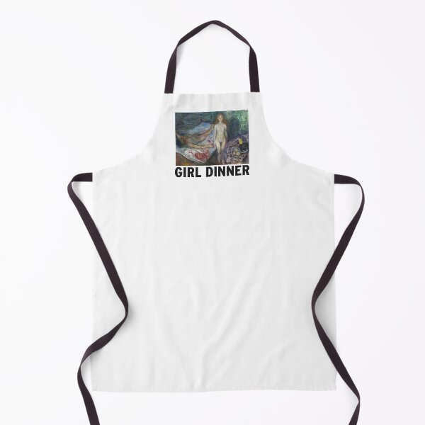 Item preview, Girl Dinner. Feminism Humor designed and sold by AvantGardeHumor.