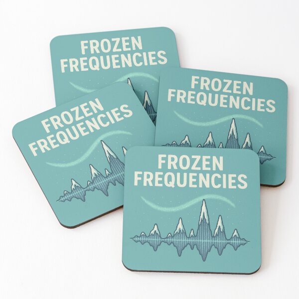 Item preview, Frozen Frequencies designed and sold by peaknerd.
