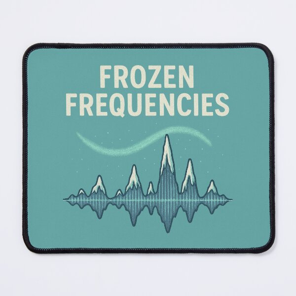 Item preview, Frozen Frequencies designed and sold by peaknerd.