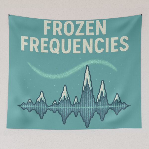 Item preview, Frozen Frequencies designed and sold by peaknerd.