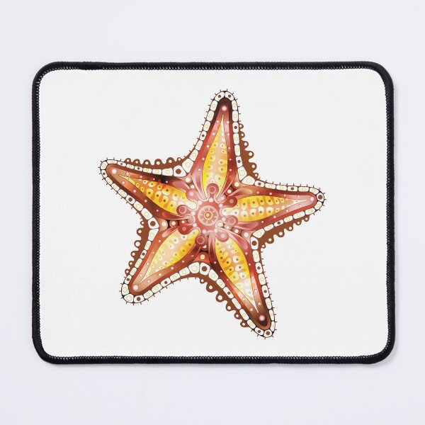 Item preview, Vibrant Mandala Geometric Starfish Sea Art designed and sold by dnyl.