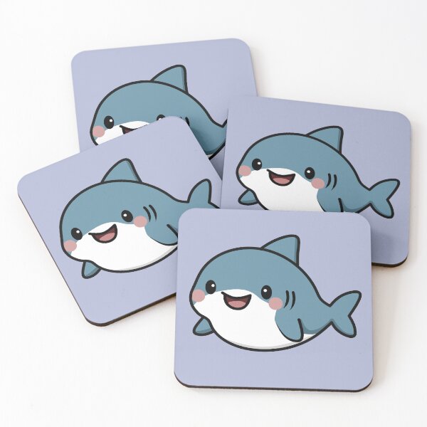 Item preview, Kawaii Shark designed and sold by ellealsopaints.