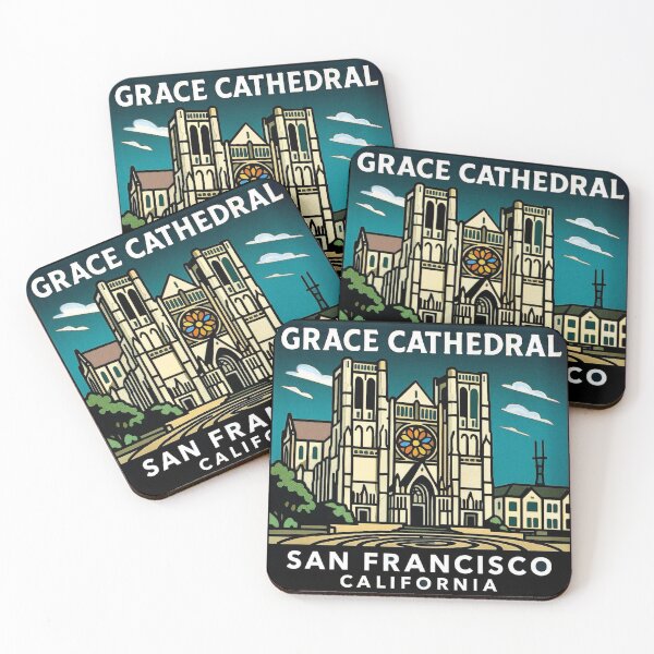 Item preview, Grace Cathedral - San Francisco, California designed and sold by Myra365Art.