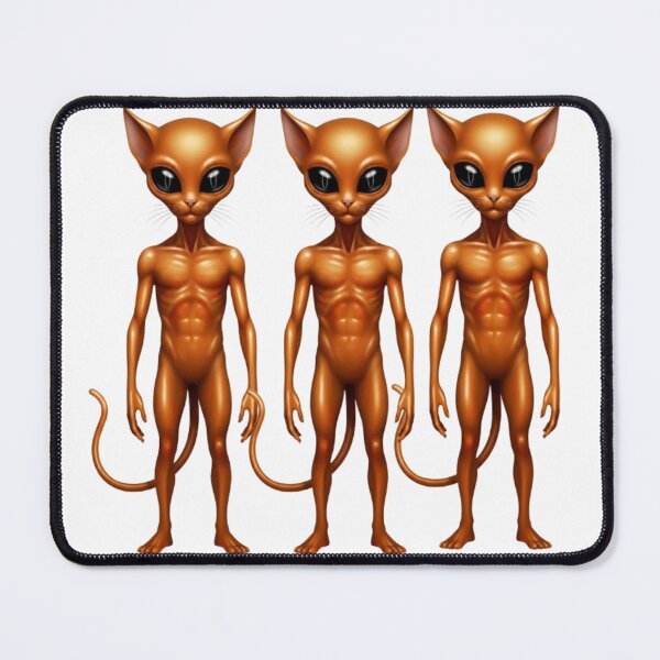 Item preview, FUNNY ORANGE CAT ALIEN  designed and sold by Obinne.