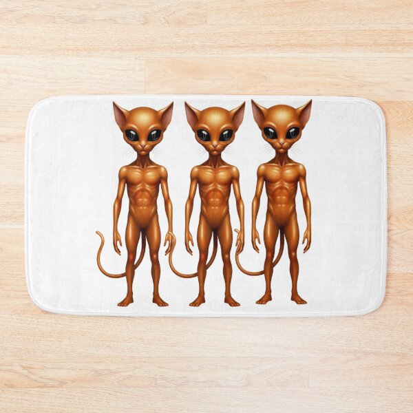 Item preview, FUNNY ORANGE CAT ALIEN  designed and sold by Obinne.