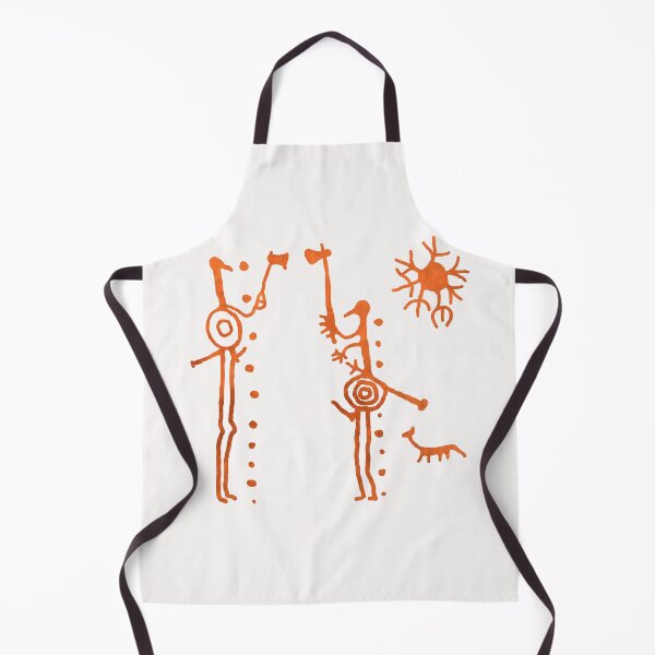 Item preview, Ancient Rock Carving Hunters and Sun designed and sold by SilentRocks.