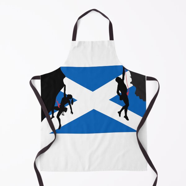 Item preview, Scottish Flag Rock Climbing Design - Scotland Climber Gift designed and sold by Loom on the Loch.
