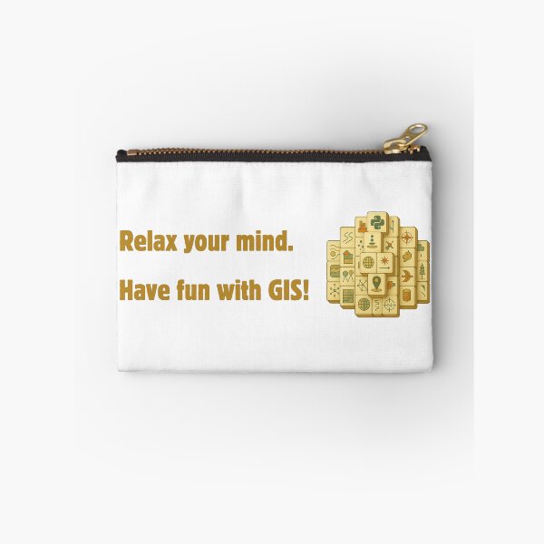 Item preview, Relax Your Mind — Have Fun with GIS Mahjong designed and sold by MapHappens.