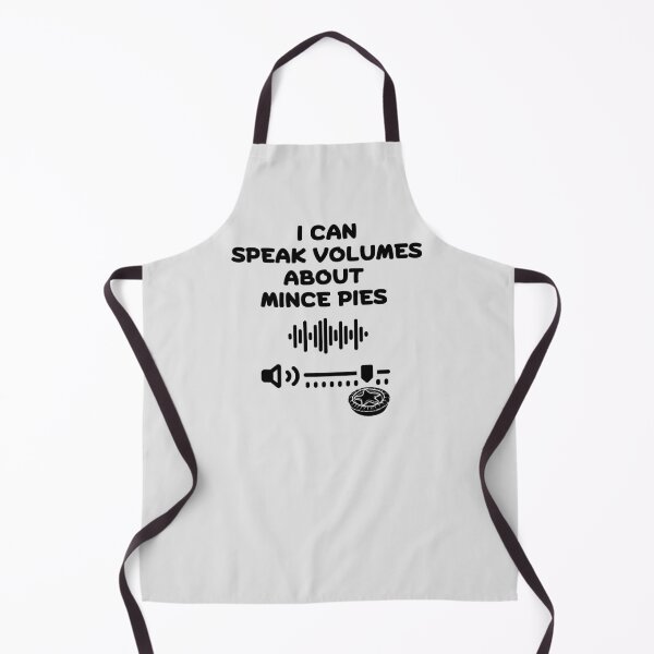 Item preview, I Can Speak Volumes About Mince Pies (black text) designed and sold by MPC-Mince-Pies.