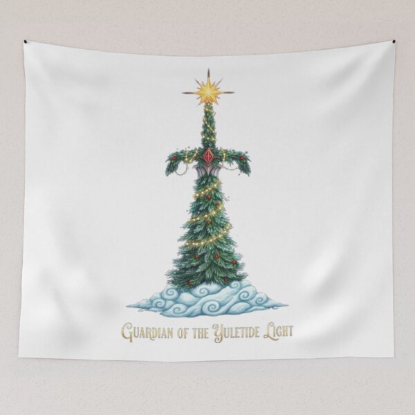 Item preview, Guardian of the Holiday Light – Fantasy Christmas Tree Sword designed and sold by FutureService.