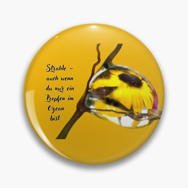 Item preview, Shine – even if you're just a drop in the ocean | Mindfulness & Nature Photography designed and sold by Katja LebenFreude.