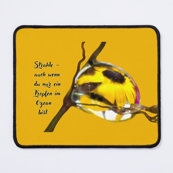 Item preview, Shine – even if you're just a drop in the ocean | Mindfulness & Nature Photography designed and sold by Katja LebenFreude.