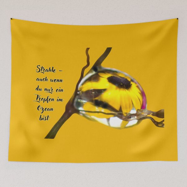 Item preview, Shine – even if you're just a drop in the ocean | Mindfulness & Nature Photography designed and sold by Katja LebenFreude.