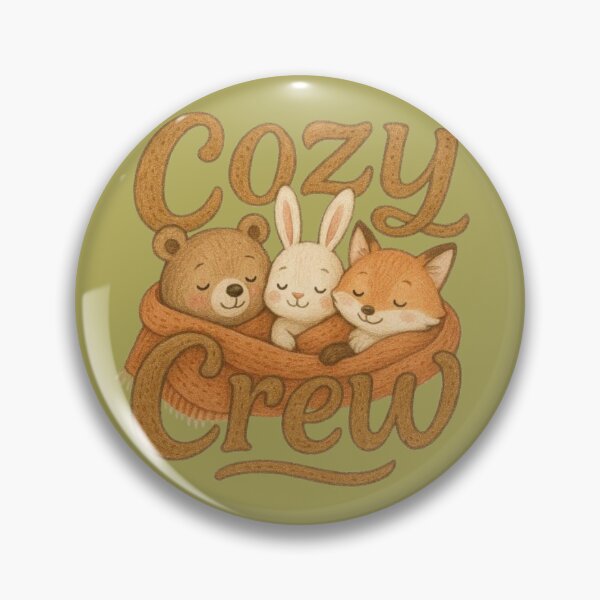 Item preview, Cozy Crew Bear Rabbit Fox Snuggle Blanket Friends designed and sold by Kony83.