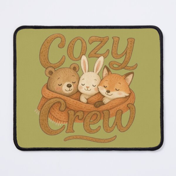 Item preview, Cozy Crew Bear Rabbit Fox Snuggle Blanket Friends designed and sold by Kony83.