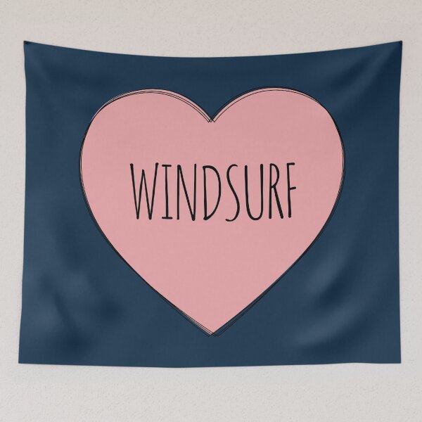 Item preview, I Love Windsurfing Heart designed and sold by MaryAller.