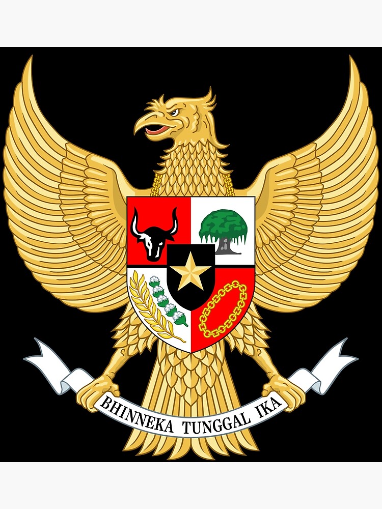  Garuda  Pancasila  Poster by planetterra Redbubble