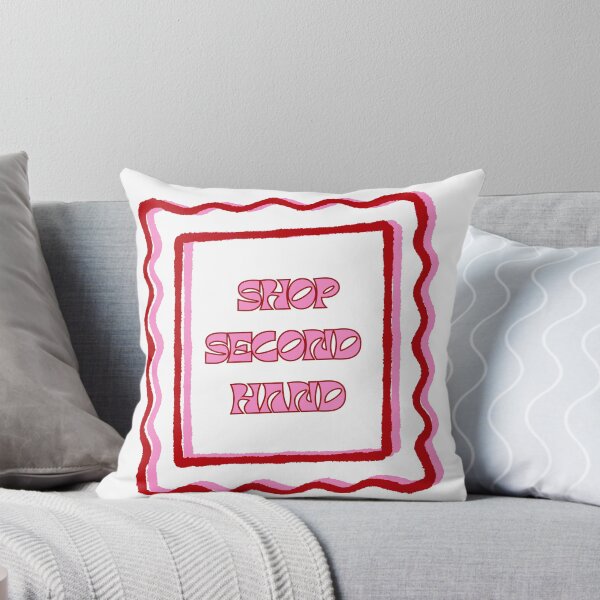Item preview, Shop Second Hand Sticker Stamp Red Pink Design  designed and sold by SlynnArts.