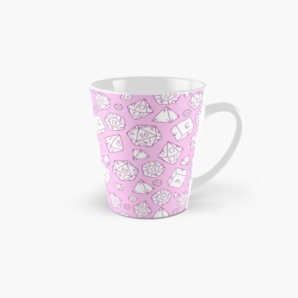 Dice! Dice! Dice! — Pink Tall Mug