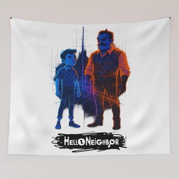 Item preview, HELLO NEIGHBOR – LASER DIVIDE  designed and sold by NAJURE.