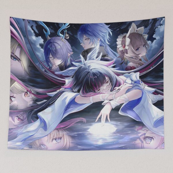 Item preview, Genshin Impact Columbina Luna I Artwork designed and sold by Astral Drop.