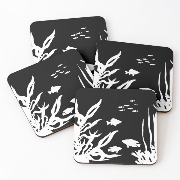 Item preview, Aquarium Silhouette designed and sold by Niche Necessities.