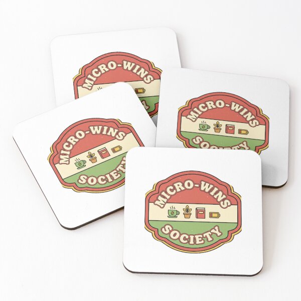 Item preview, Micro-Wins Society designed and sold by LaurannaDesign.
