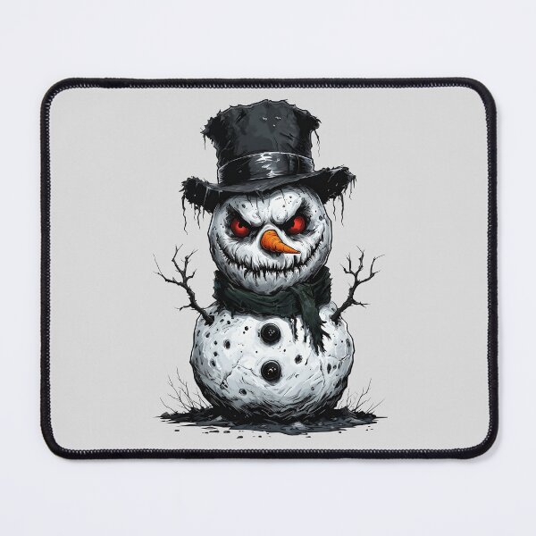 Item preview, Zombie Snowman With Red Eyes designed and sold by NightTimeJ.