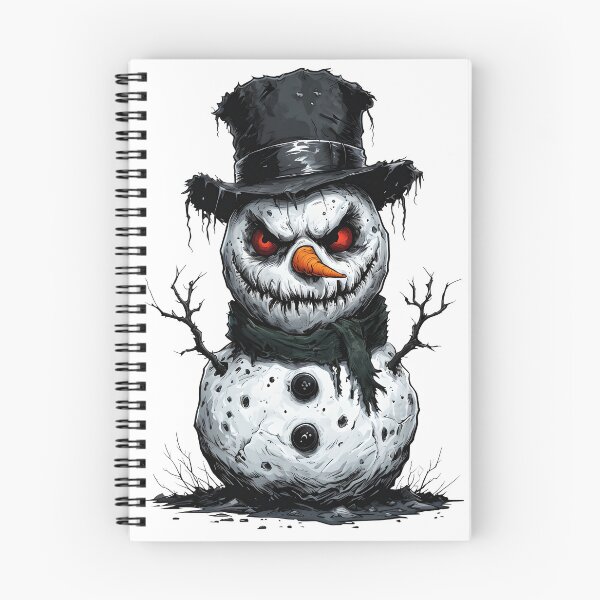 Item preview, Zombie Snowman With Red Eyes designed and sold by NightTimeJ.