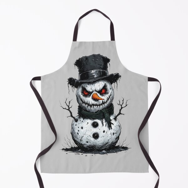 Item preview, Zombie Snowman With Red Eyes designed and sold by NightTimeJ.