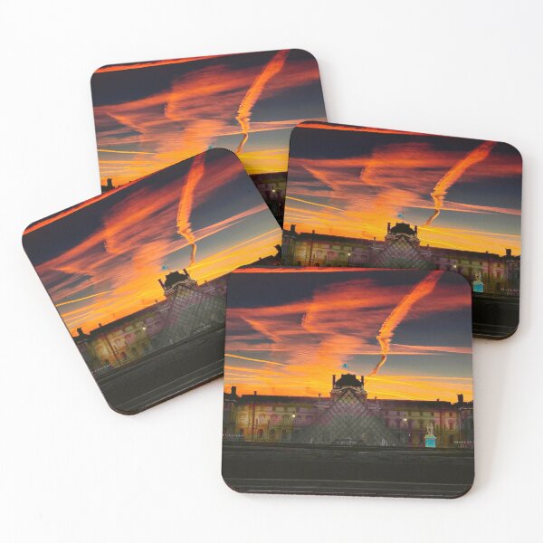Item preview, The Louvre on fire designed and sold by By Sanata Photography.