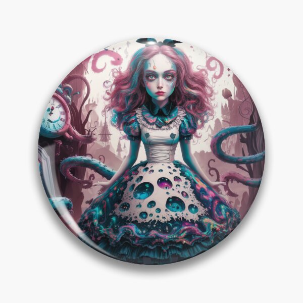 Item preview, Alice from the Dreamlike Abyss – Clocks, Tentacles and Dark Magic designed and sold by FusiTink.