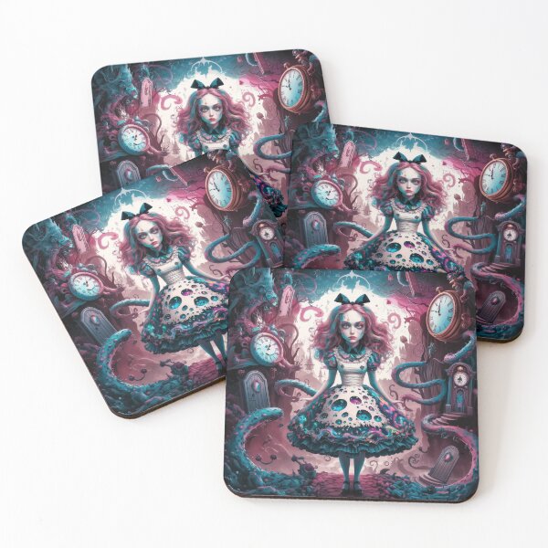 Item preview, Alice from the Dreamlike Abyss – Clocks, Tentacles and Dark Magic designed and sold by FusiTink.