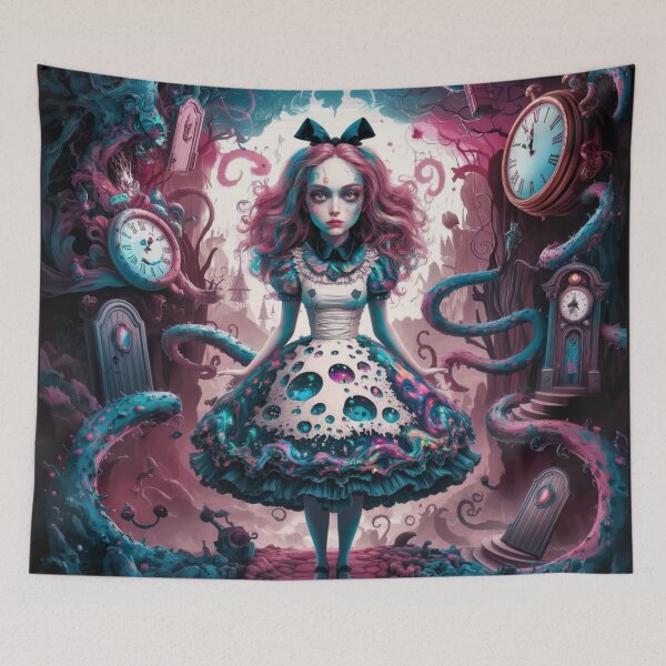 Item preview, Alice from the Dreamlike Abyss – Clocks, Tentacles and Dark Magic designed and sold by FusiTink.