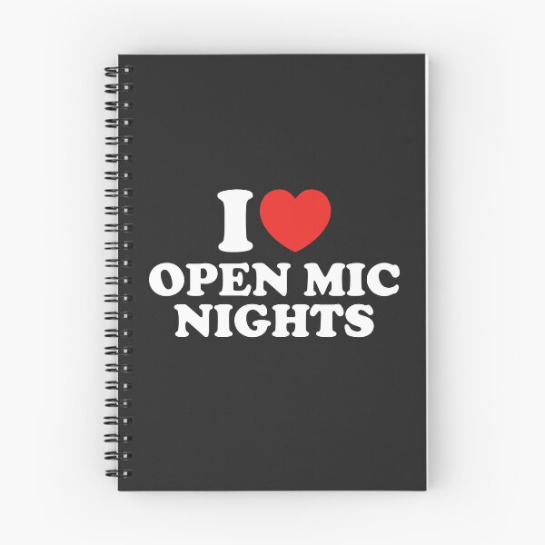 Artikelvorschau, Ich liebe Open-Mic-Abende. entworfen und verkauft von shitpostee.