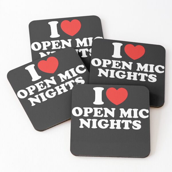 Item preview, I Love Open Mic Nights designed and sold by shitpostee.