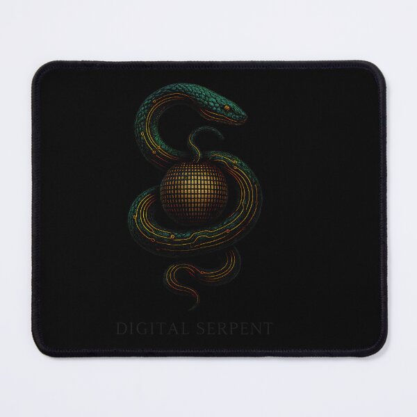 Item preview, Digital Serpent – The Code of Creation designed and sold by Abigail-rak.